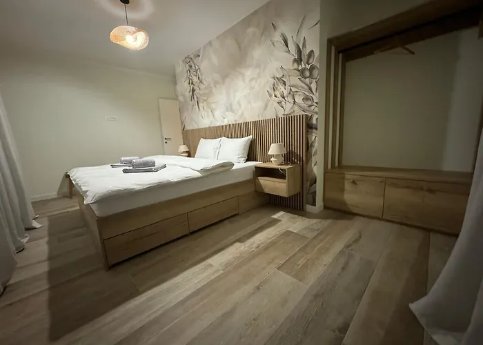 Aura Adriatica Olive - Luxury Apartment, Private Pool, Sea View, Parking Apartmán