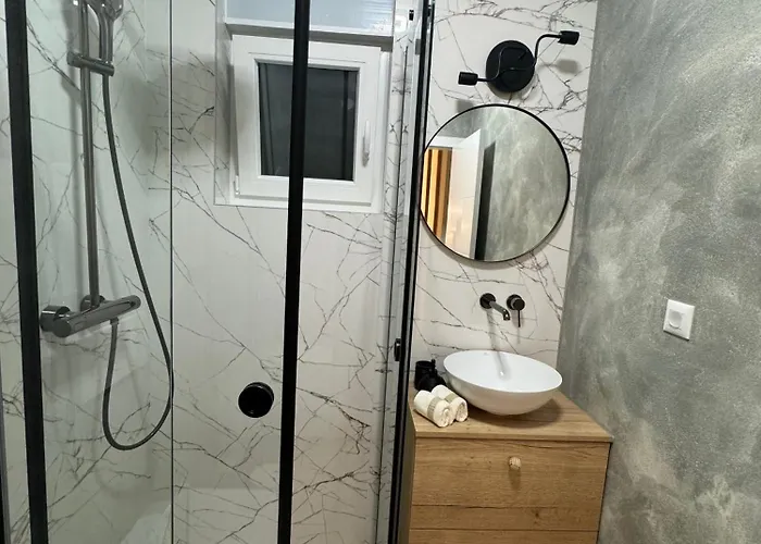 Apartmán Aura Adriatica Olive - Luxury Apartment, Private Pool, Sea View, Parking
